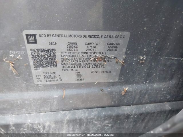 Photo 8 VIN: 3GKALTEV9LL170371 - GMC TERRAIN 