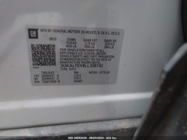 Photo 8 VIN: 3GKALTEV9LL328742 - GMC TERRAIN 