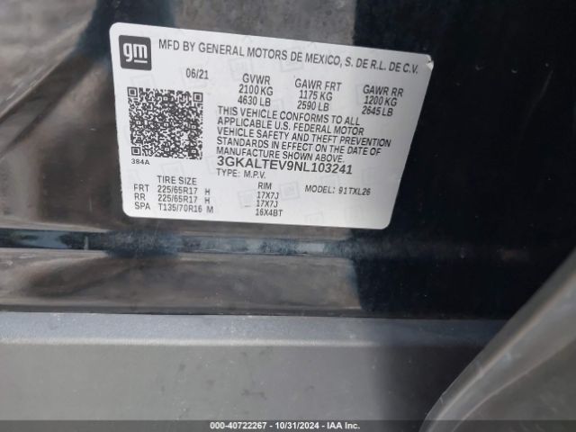 Photo 8 VIN: 3GKALTEV9NL103241 - GMC TERRAIN 