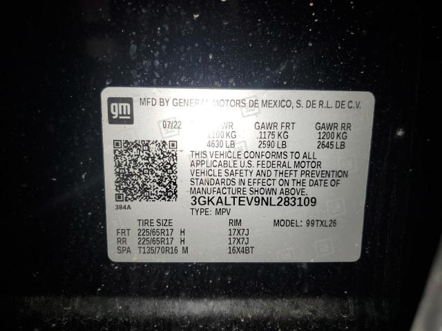 Photo 12 VIN: 3GKALTEV9NL283109 - GMC TERRAIN 