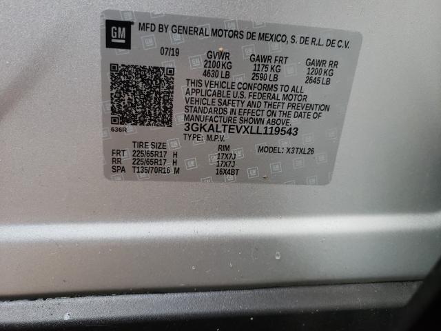 Photo 9 VIN: 3GKALTEVXLL119543 - GMC TERRAIN SL 