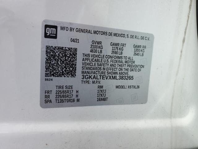 Photo 13 VIN: 3GKALTEVXML383265 - GMC TERRAIN SL 