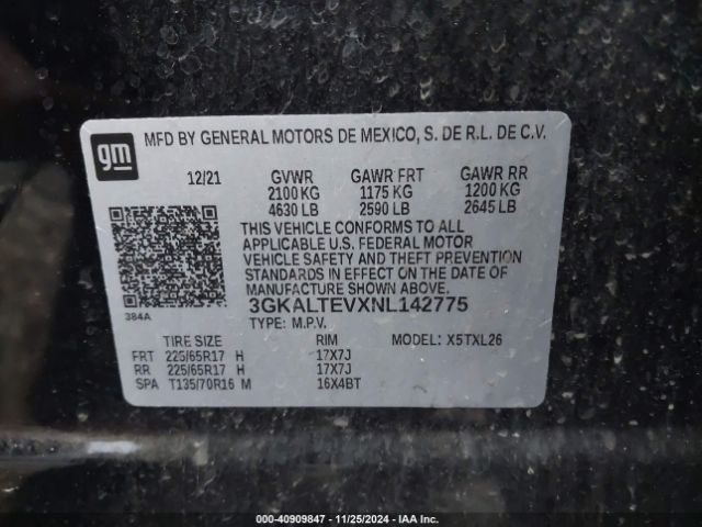 Photo 8 VIN: 3GKALTEVXNL142775 - GMC TERRAIN 