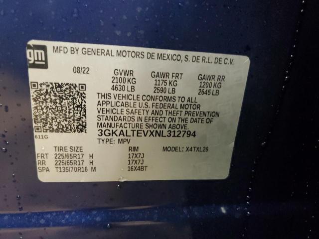 Photo 12 VIN: 3GKALTEVXNL312794 - GMC TERRAIN SL 