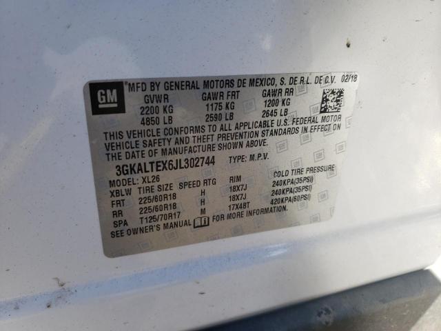 Photo 9 VIN: 3GKALTEX6JL302744 - GMC TERRAIN SL 