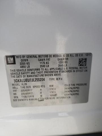 Photo 12 VIN: 3GKALUEU7JL255204 - GMC TERRAIN SL 