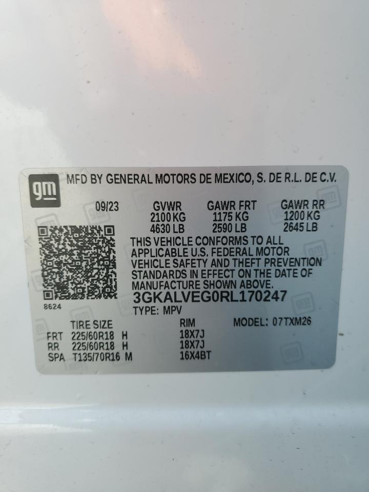 Photo 12 VIN: 3GKALVEG0RL170247 - GMC TERRAIN 