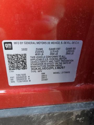 Photo 12 VIN: 3GKALVEG2PL138297 - GMC TERRAIN SL 