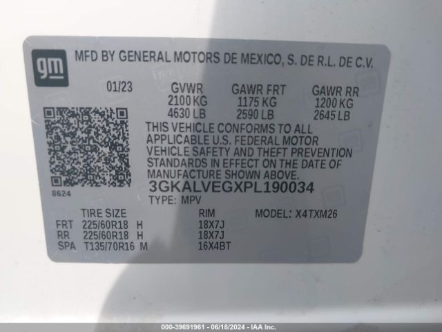 Photo 8 VIN: 3GKALVEGXPL190034 - GMC TERRAIN 