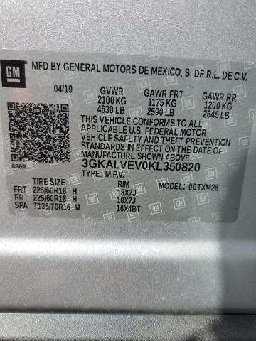 Photo 12 VIN: 3GKALVEV0KL350820 - GMC TERRAIN SL 