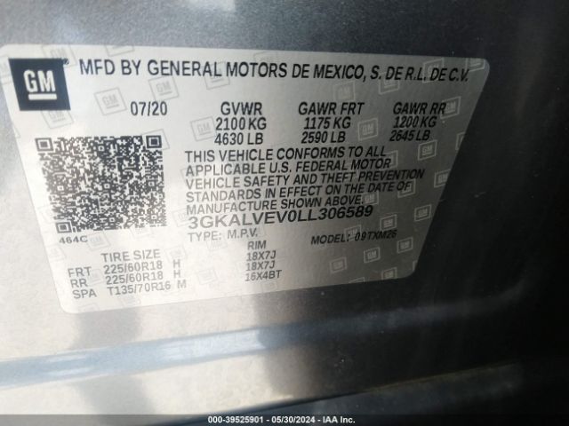 Photo 8 VIN: 3GKALVEV0LL306589 - GMC TERRAIN 