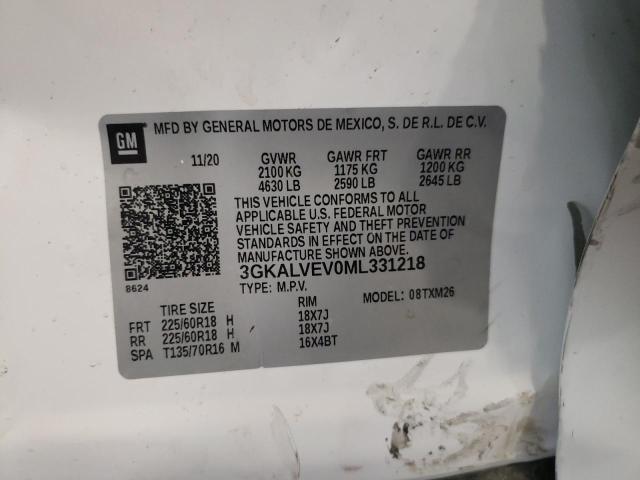 Photo 12 VIN: 3GKALVEV0ML331218 - GMC TERRAIN SL 