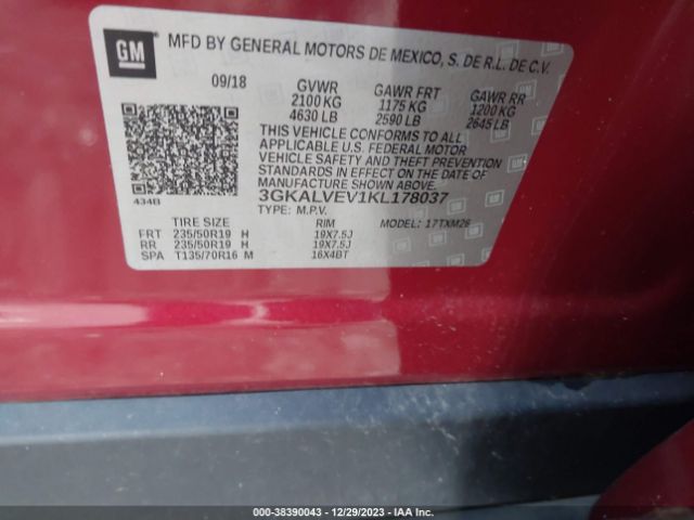 Photo 8 VIN: 3GKALVEV1KL178037 - GMC TERRAIN 