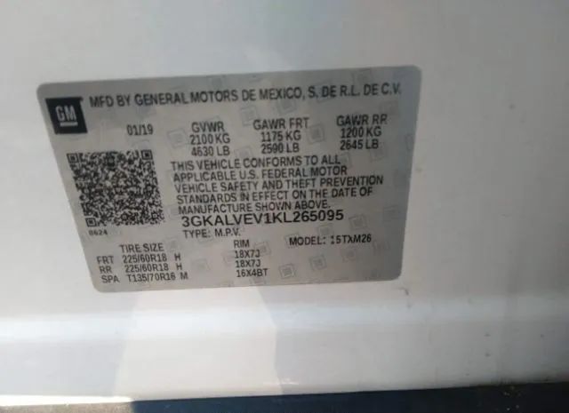 Photo 8 VIN: 3GKALVEV1KL265095 - GMC TERRAIN 