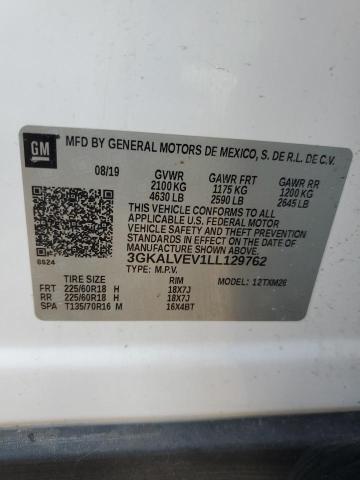 Photo 12 VIN: 3GKALVEV1LL129762 - GMC TERRAIN SL 