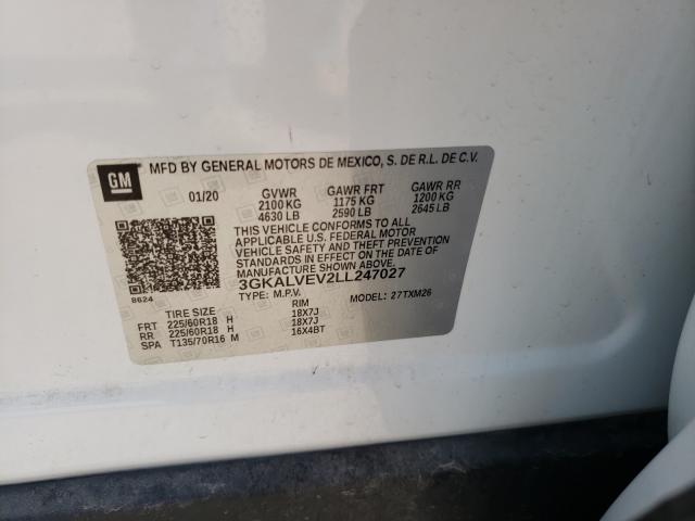 Photo 9 VIN: 3GKALVEV2LL247027 - GMC TERRAIN SL 