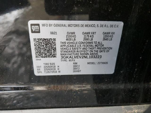 Photo 9 VIN: 3GKALVEV2NL103223 - GMC TERRAIN SL 