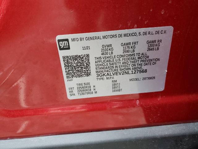 Photo 12 VIN: 3GKALVEV2NL127568 - GMC TERRAIN SL 