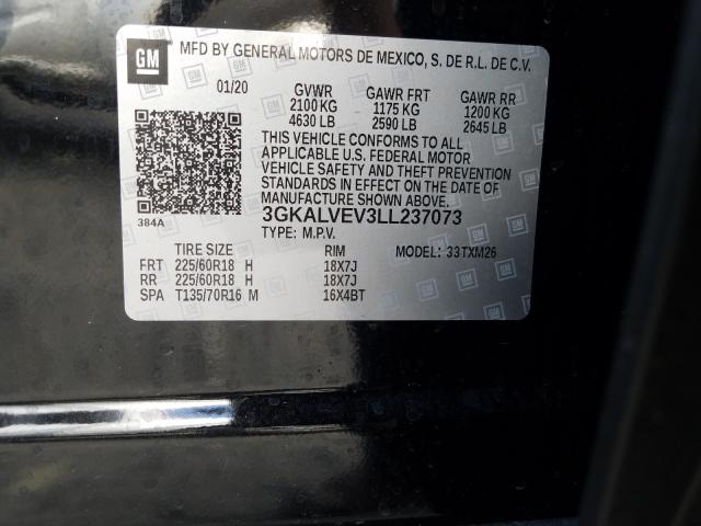 Photo 9 VIN: 3GKALVEV3LL237073 - GMC TERRAIN SL 