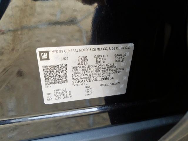 Photo 9 VIN: 3GKALVEV3LL266654 - GMC TERRAIN SL 