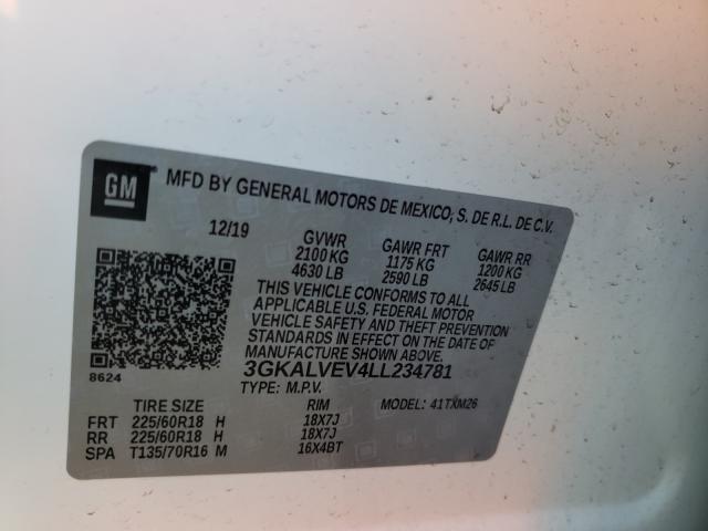 Photo 9 VIN: 3GKALVEV4LL234781 - GMC TERRAIN SL 