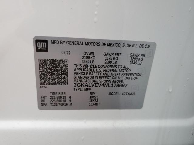 Photo 12 VIN: 3GKALVEV4NL178697 - GMC TERRAIN SL 