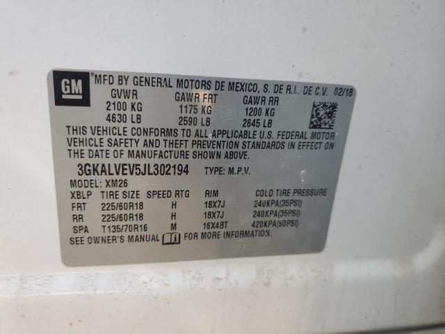 Photo 13 VIN: 3GKALVEV5JL302194 - GMC TERRAIN SL 