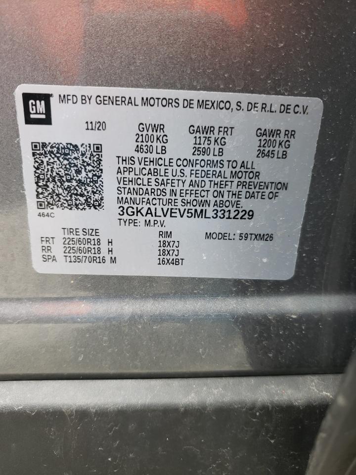 Photo 12 VIN: 3GKALVEV5ML331229 - GMC TERRAIN 