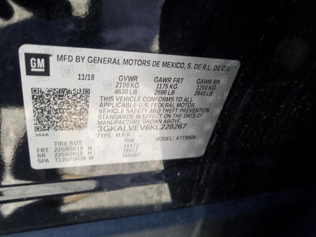 Photo 9 VIN: 3GKALVEV6KL228267 - GMC TERRAIN SL 