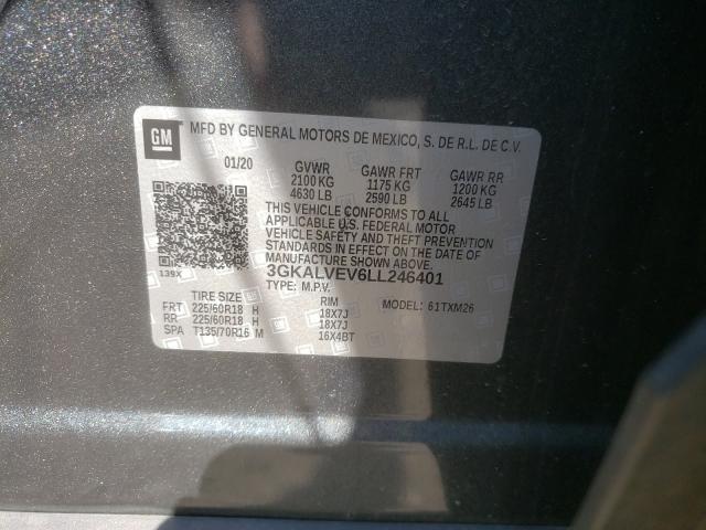 Photo 9 VIN: 3GKALVEV6LL246401 - GMC TERRAIN SL 