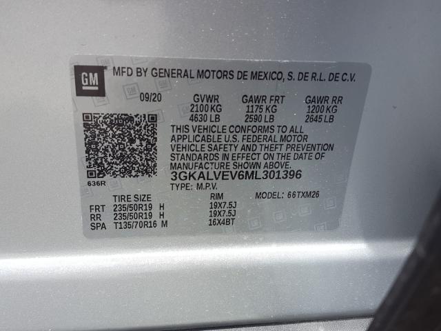 Photo 9 VIN: 3GKALVEV6ML301396 - GMC TERRAIN SL 