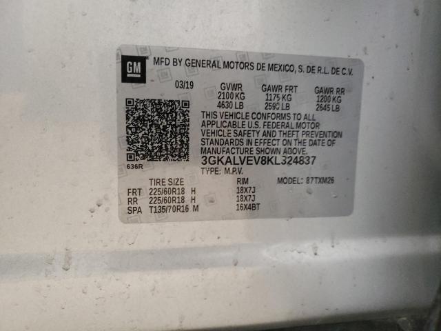 Photo 12 VIN: 3GKALVEV8KL324837 - GMC TERRAIN SL 