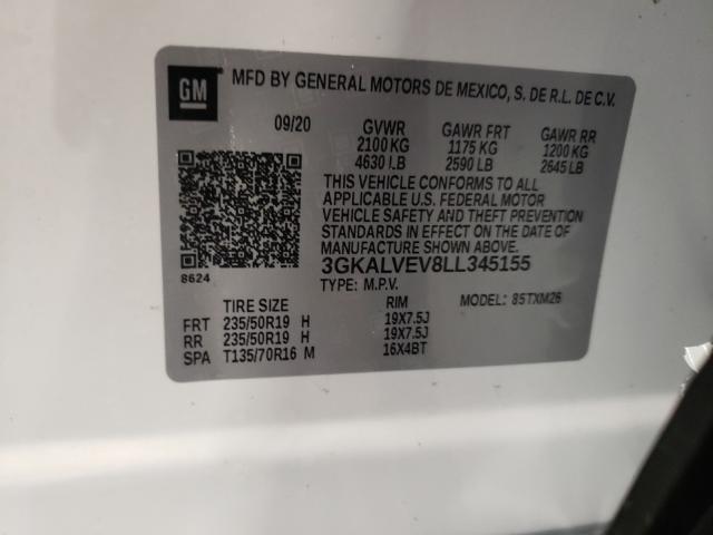 Photo 9 VIN: 3GKALVEV8LL345155 - GMC TERRAIN SL 