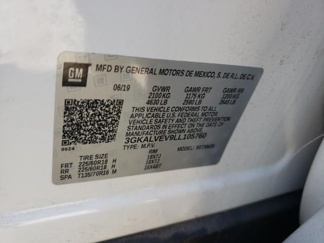 Photo 9 VIN: 3GKALVEV9LL105760 - GMC TERRAIN SL 