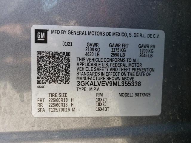 Photo 13 VIN: 3GKALVEV9ML355338 - GMC TERRAIN 