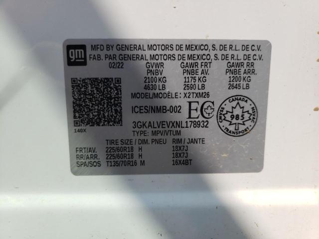 Photo 13 VIN: 3GKALVEVXNL178932 - GMC TERRAIN SL 