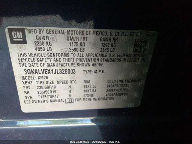 Photo 8 VIN: 3GKALVEX1JL328003 - GMC TERRAIN 