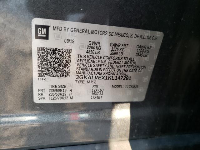 Photo 9 VIN: 3GKALVEX1KL147291 - GMC TERRAIN SL 