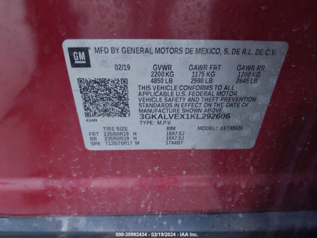 Photo 8 VIN: 3GKALVEX1KL292606 - GMC TERRAIN 