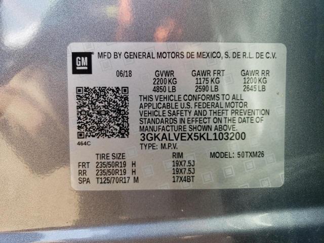 Photo 12 VIN: 3GKALVEX5KL103200 - GMC TERRAIN SL 