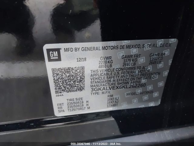 Photo 8 VIN: 3GKALVEX6KL262260 - GMC TERRAIN 