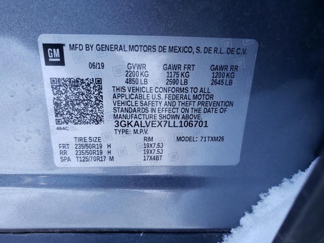 Photo 9 VIN: 3GKALVEX7LL106701 - GMC TERRAIN SL 