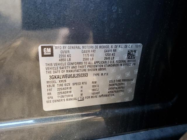 Photo 12 VIN: 3GKALWEU6JL250393 - GMC TERRAIN SL 