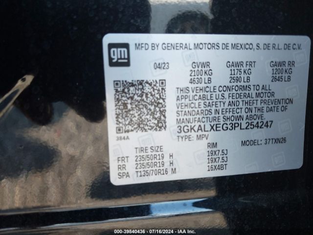 Photo 8 VIN: 3GKALXEG3PL254247 - GMC TERRAIN 