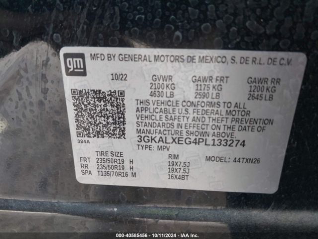 Photo 8 VIN: 3GKALXEG4PL133274 - GMC TERRAIN 