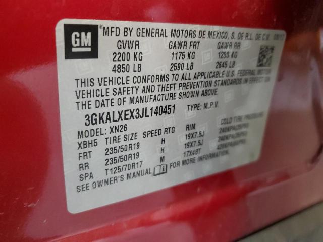 Photo 12 VIN: 3GKALXEX3JL140451 - GMC TERRAIN DE 