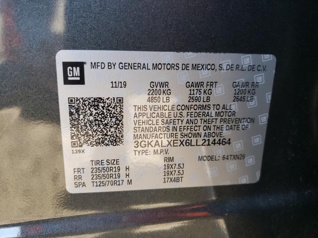 Photo 9 VIN: 3GKALXEX6LL214464 - GMC TERRAIN DE 