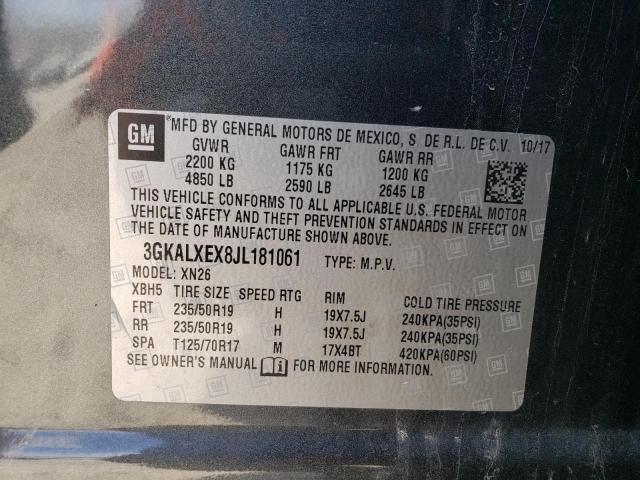 Photo 9 VIN: 3GKALXEX8JL181061 - GMC TERRAIN DE 