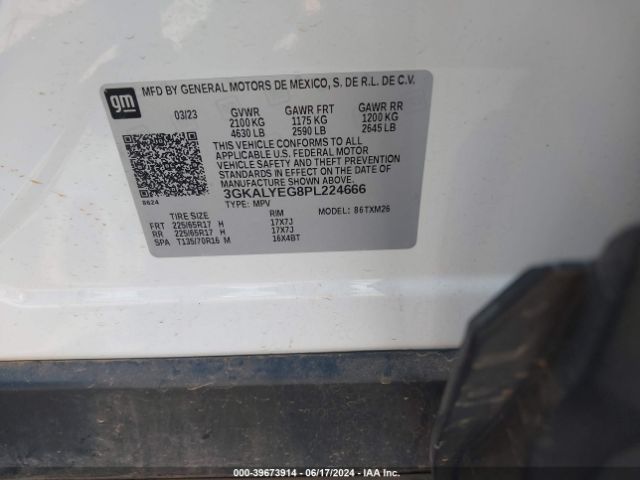 Photo 8 VIN: 3GKALYEG8PL224666 - GMC TERRAIN 