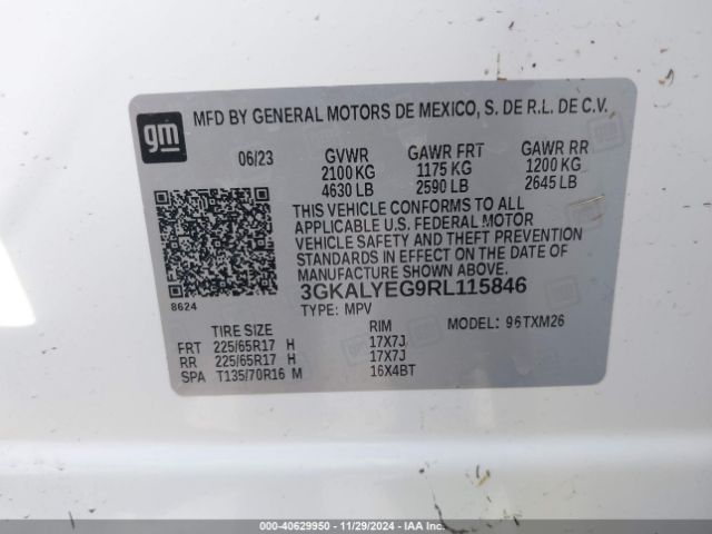 Photo 8 VIN: 3GKALYEG9RL115846 - GMC TERRAIN 